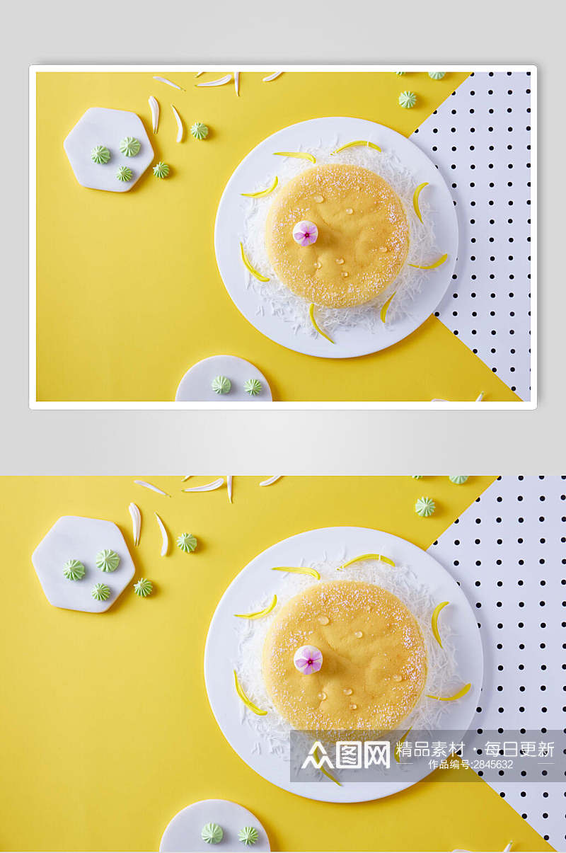黄色面包食物摄影图片素材