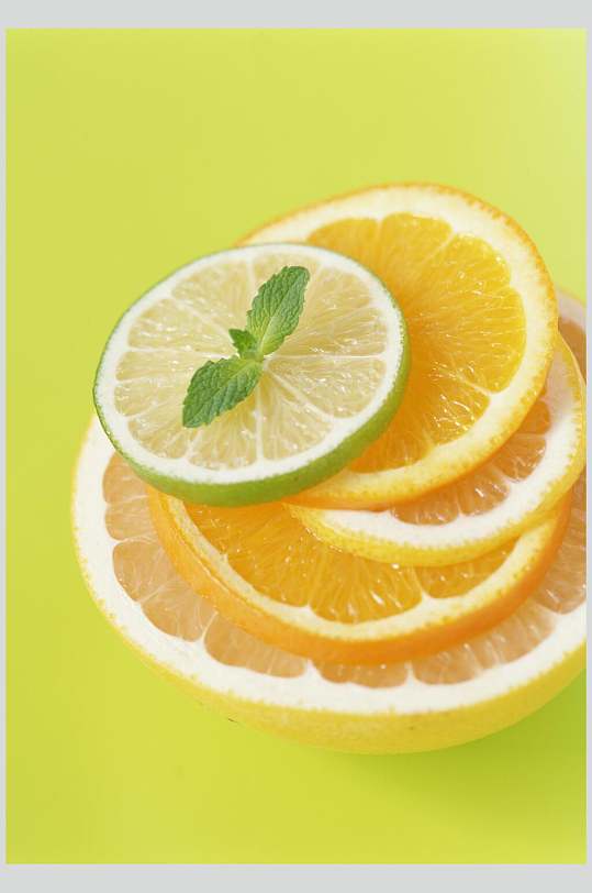 柠檬水果糕点图片