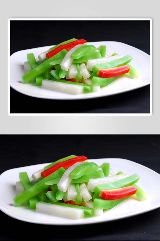 素菜凉菜素材冷拼图片
