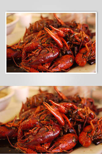 香辣营养小龙虾食品图片