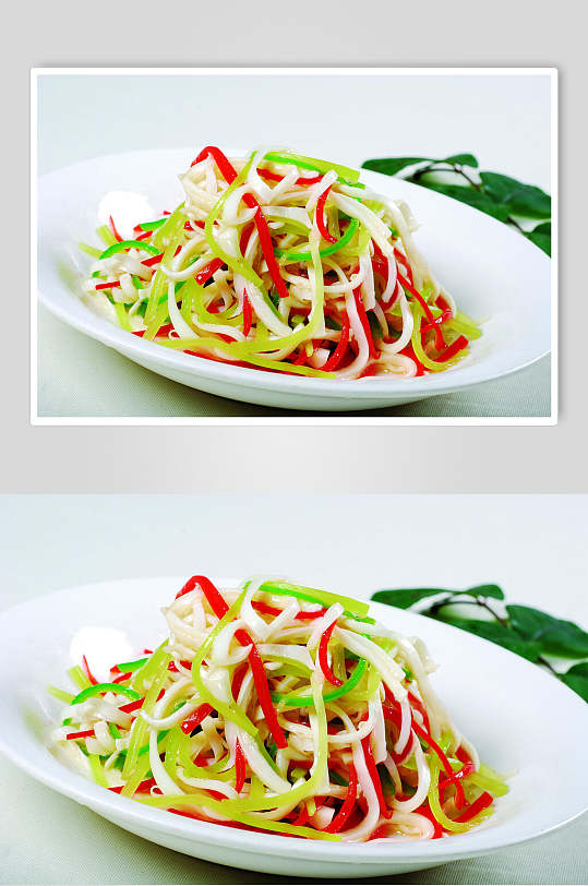 凉菜素材冷拼小吃盘图片