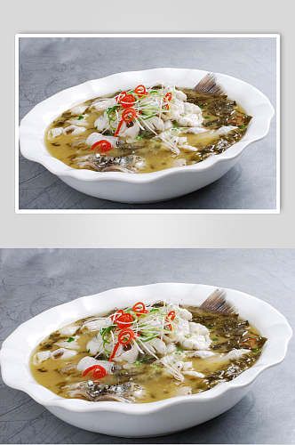 招牌酸菜鱼海鲜生鲜餐饮图片