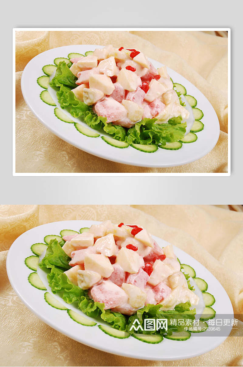 美味凉菜素材冷拼食品摄影图片素材
