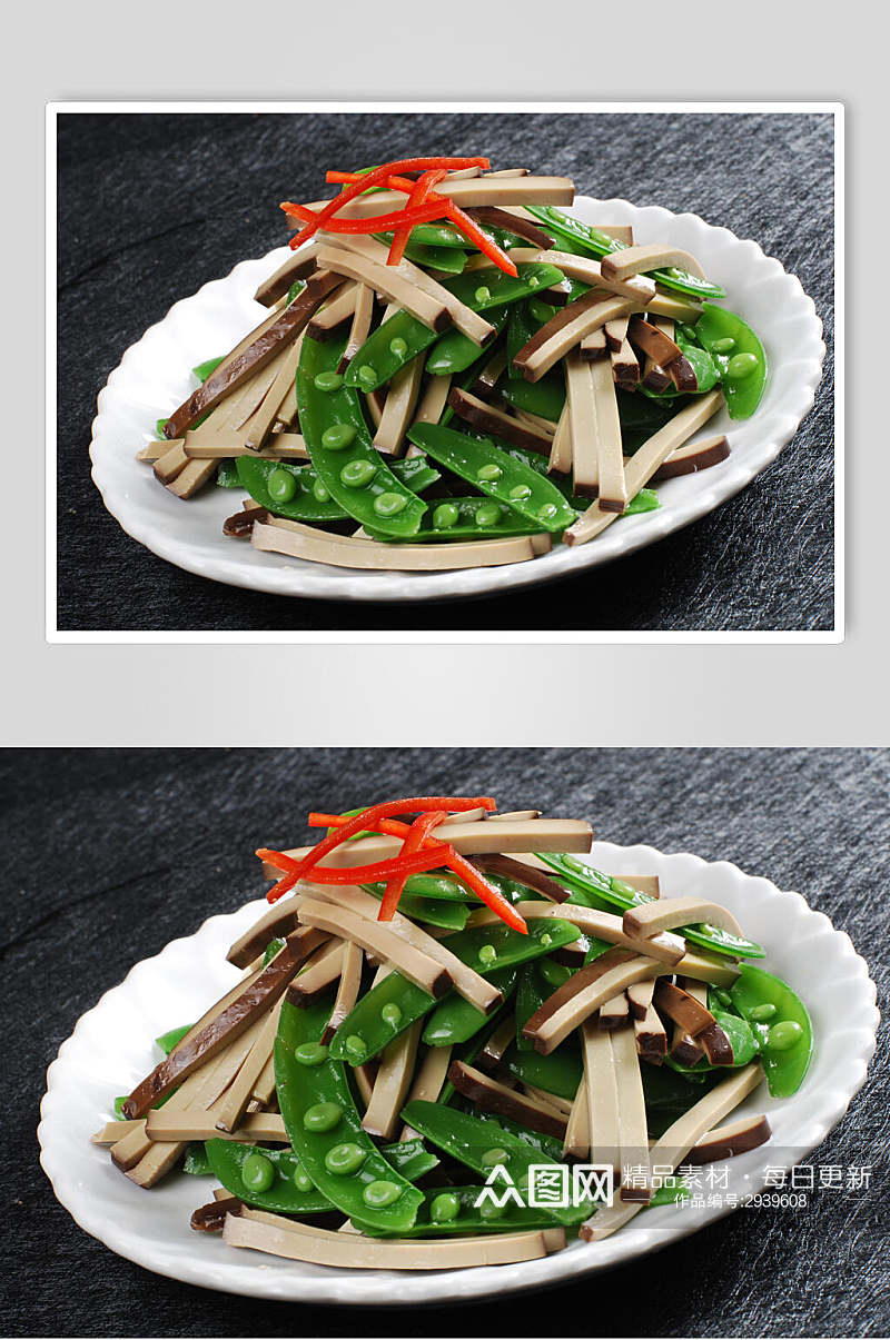 豆腐干凉菜素材冷拼食品高清图片素材