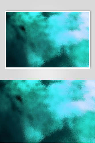 水彩文明蓝绿色纹理摄影图片