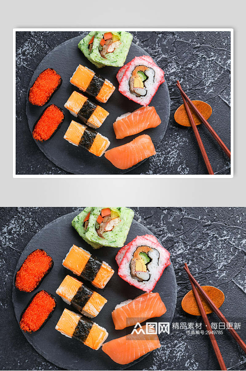 日式寿司美食图片素材