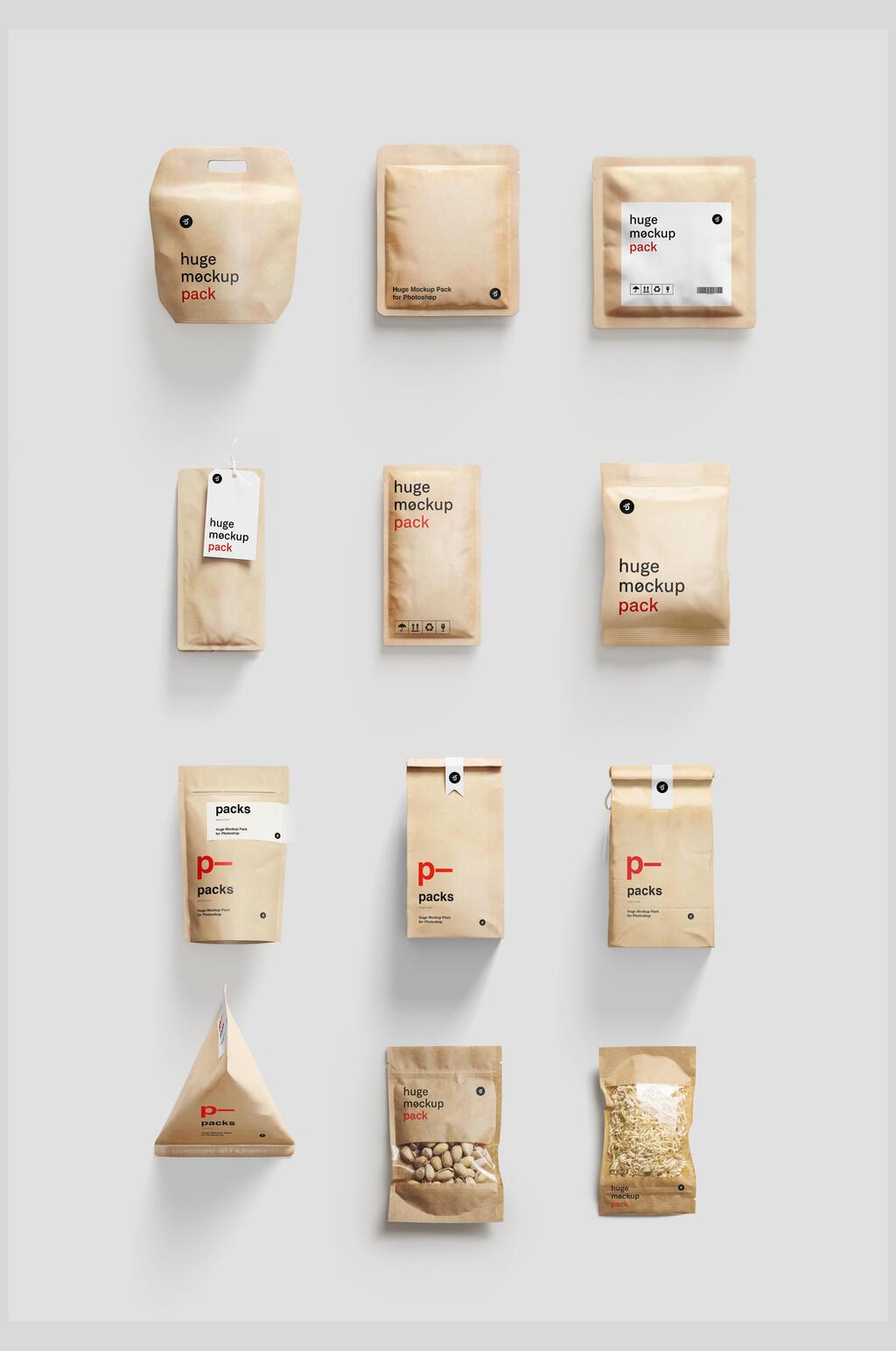 包装袋食品包装样机素材