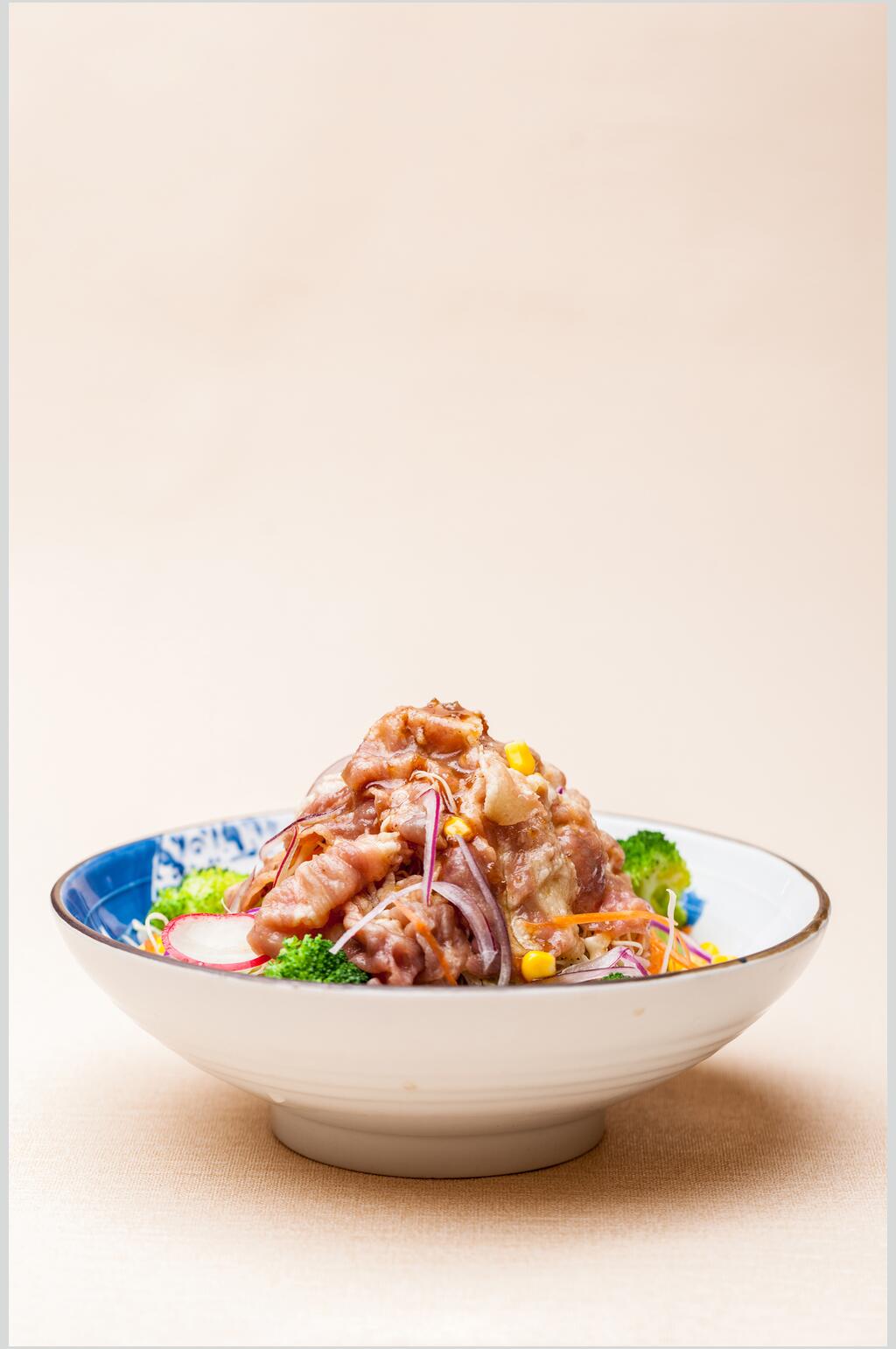 日式料理美食沙拉图片素材