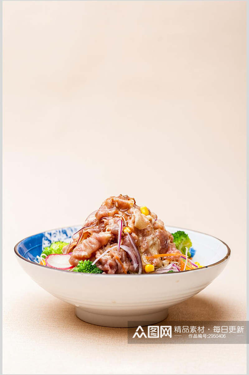 日式料理美食沙拉图片素材