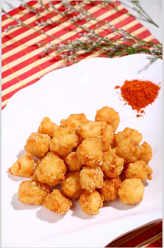 时尚美食绚烂劲爆鸡米花图片