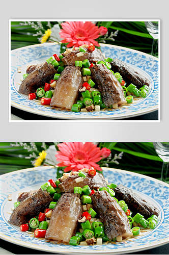 青椒鱼海鲜生鲜餐饮食品图片