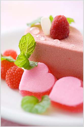 粉色糖果糕点冰品食品摄影图片