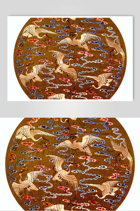 传统中国古代服饰纹样图片