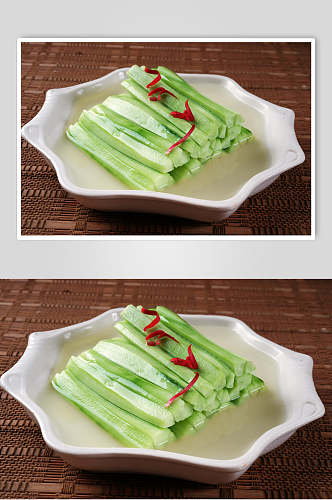 黄瓜条凉菜素材冷拼图片