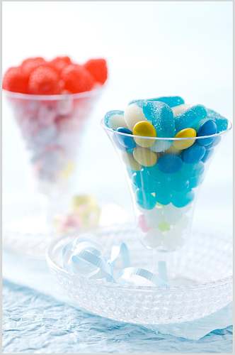清新精致糖果糕点冰品高清图片