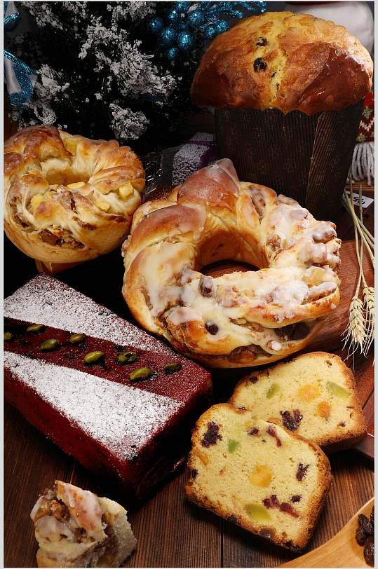 特色面包素材图片