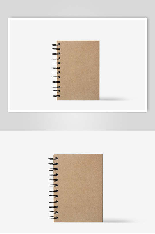 图片-牛皮纸笔记本样机设计素材-牛皮纸笔记本样机模板下载-众图网