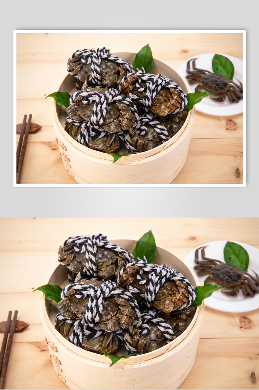 青蟹螃蟹大闸蟹美食高清图片素材