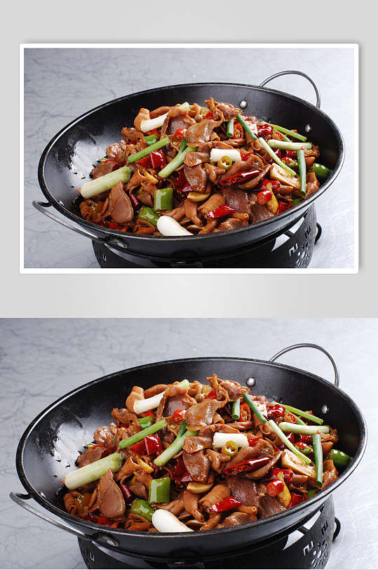 干锅香锅鸡胗餐饮图片