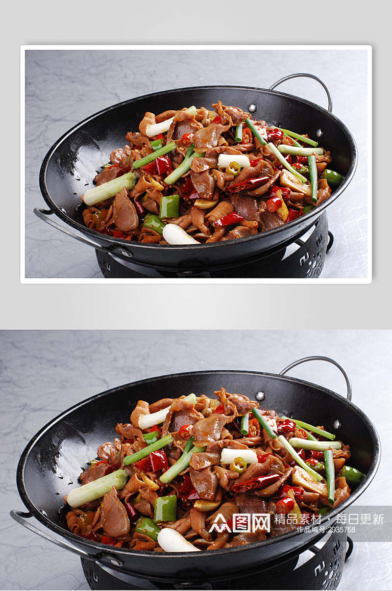 干锅香锅鸡胗餐饮图片素材