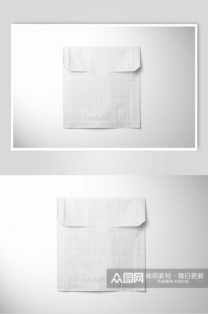 折页纸张样机设计素材