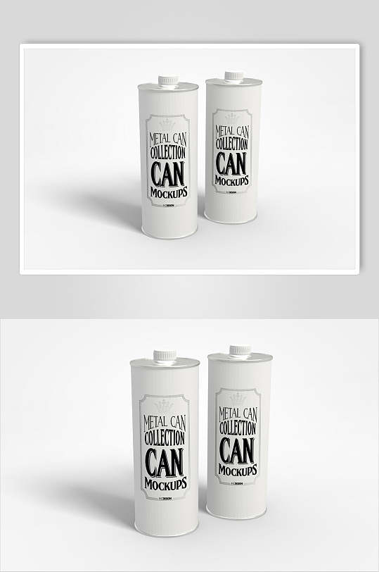金属罐子样机图片-金属罐子样机设计素材-金属罐子样机模板下载
