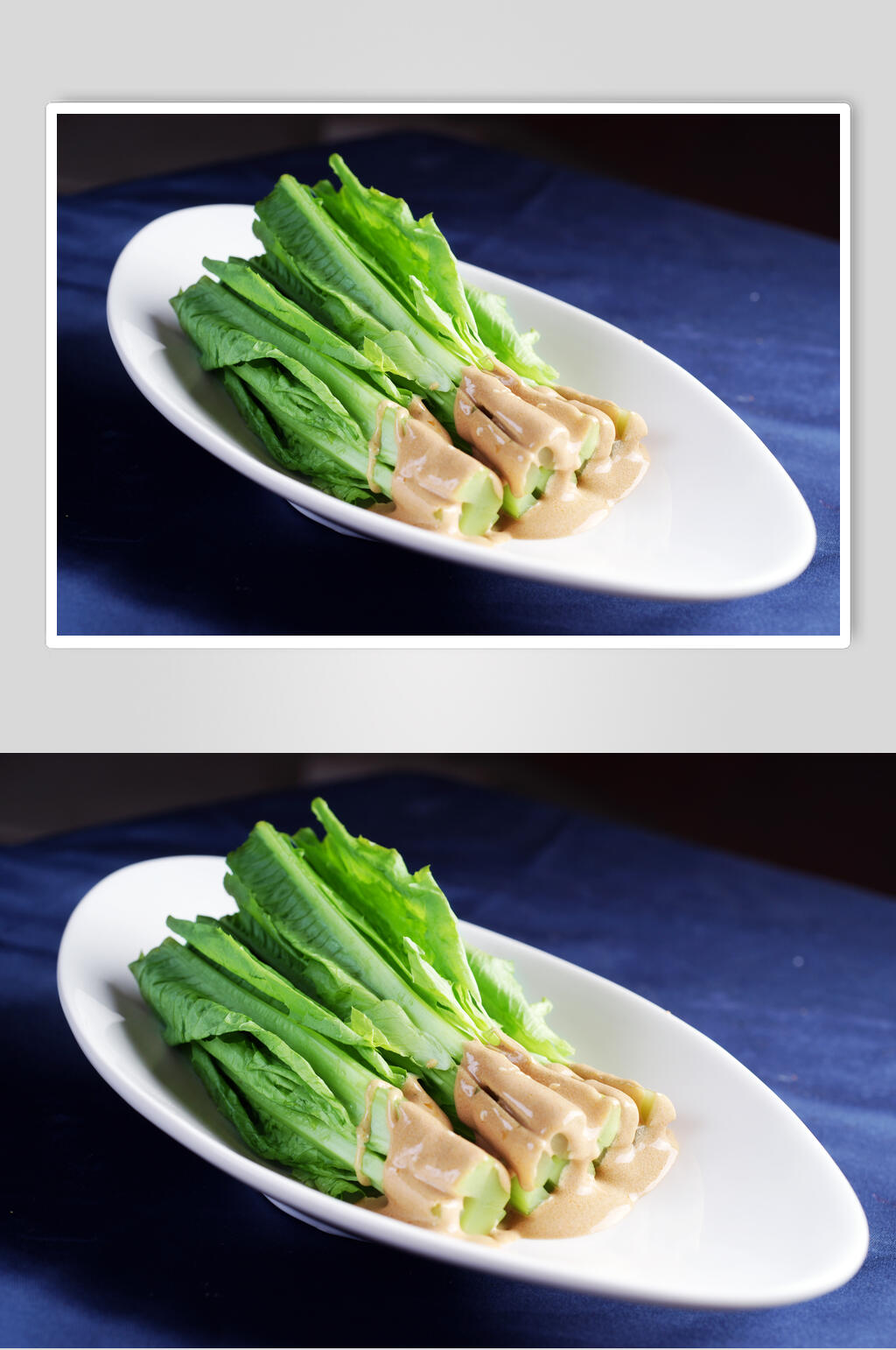 油麦菜凉菜素材冷拼图片素材