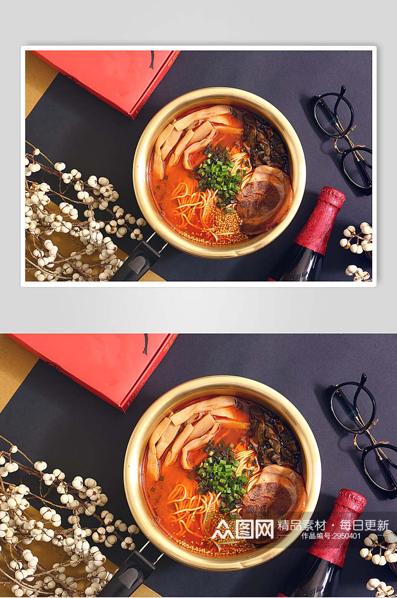 日式料理美食面食图片素材
