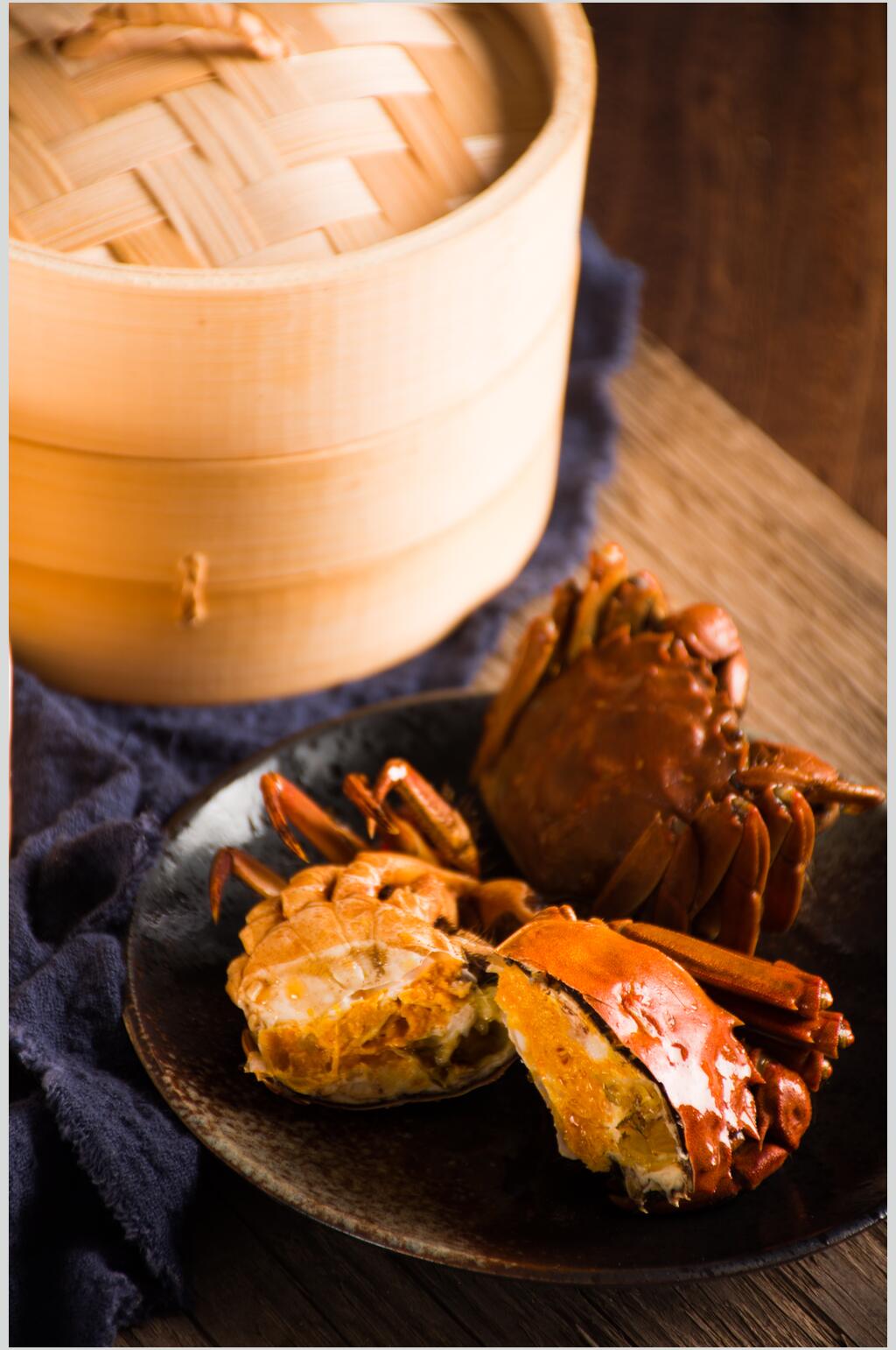 螃蟹大闸蟹美食高清图片素材