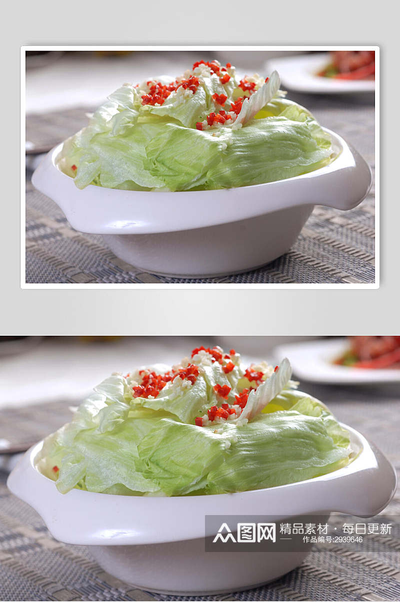 包菜凉菜素材冷拼食品摄影图片素材