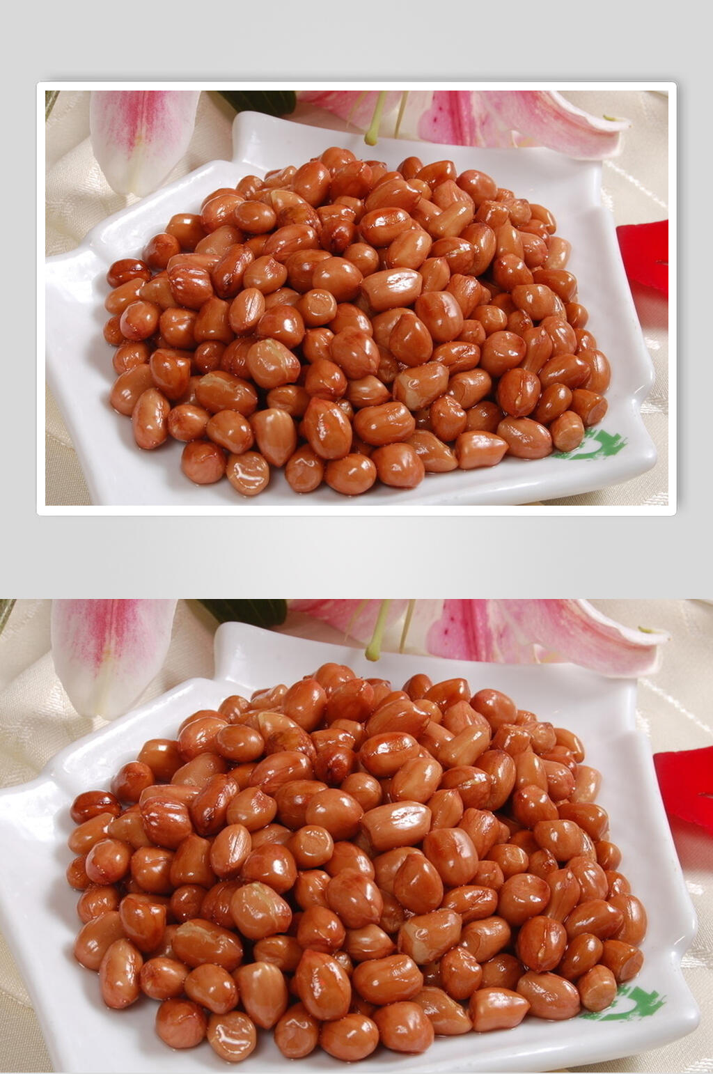 花生凉菜素材冷拼图片素材