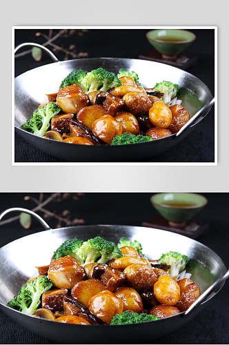 板栗鸡干锅香锅餐饮图片