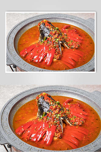 鲜香剁椒鱼头图片