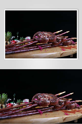 海鲜烧烤美食食品摄影图片
