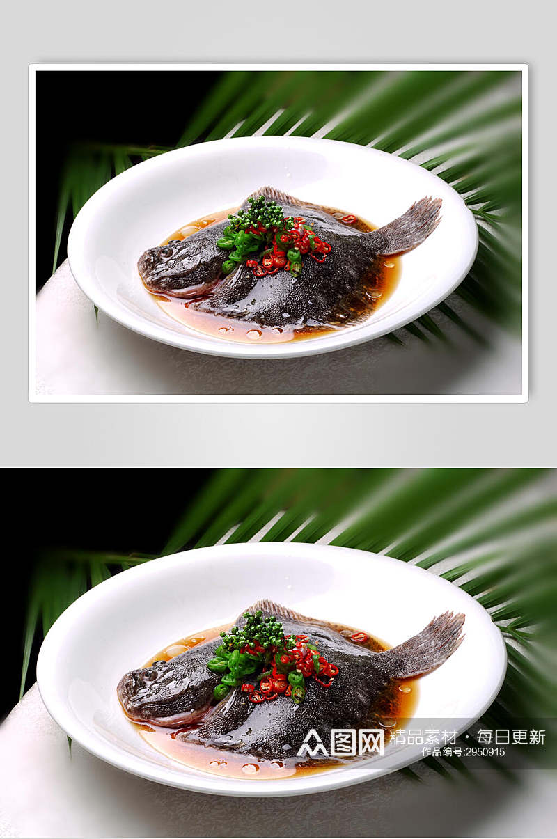 招牌多宝鱼海鲜生鲜餐饮图片素材