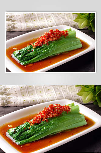 油麦菜凉菜素材冷拼食品高清图片