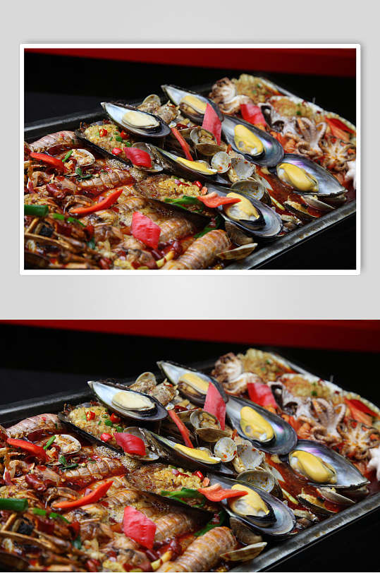 海鲜烧烤美食食品高清图片