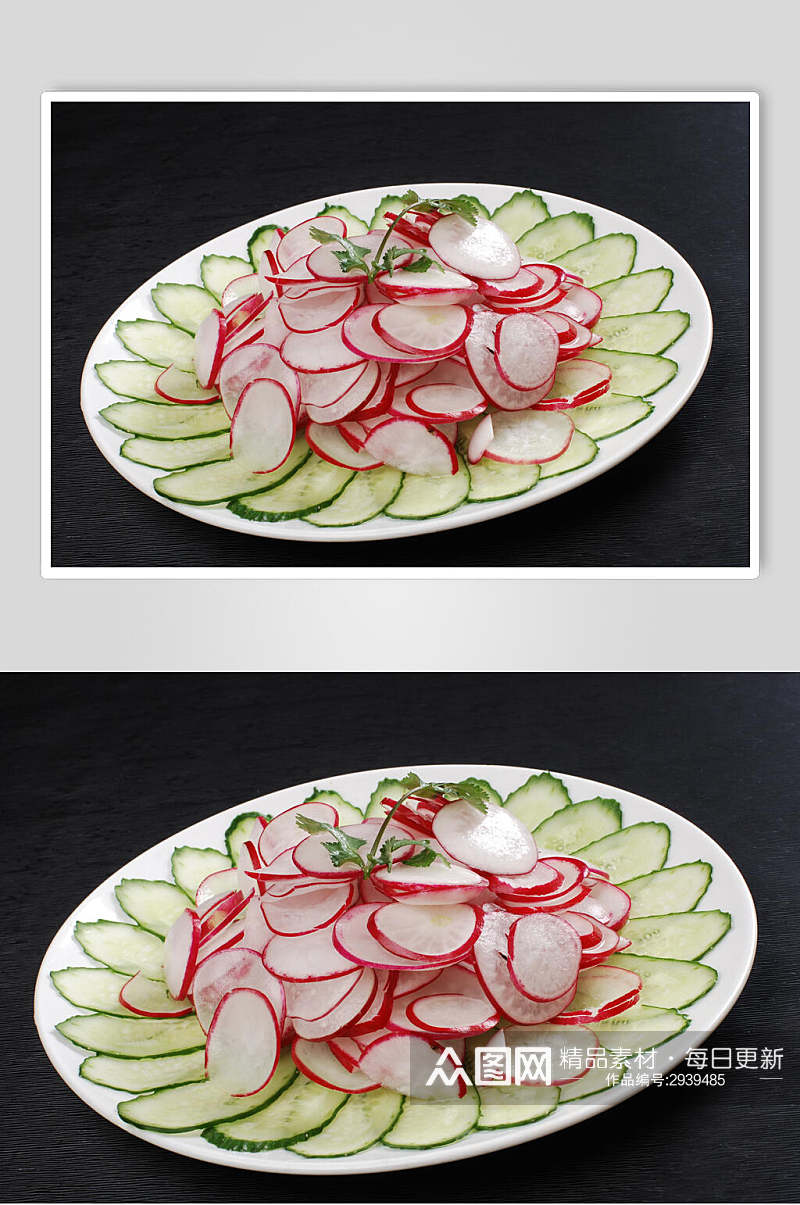蔬菜凉菜素材冷拼食品摄影图片素材