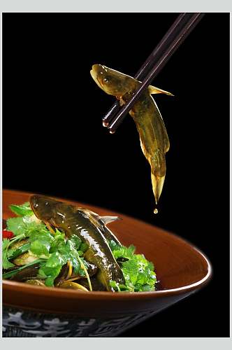 黄辣丁海鲜生鲜餐饮高清图片