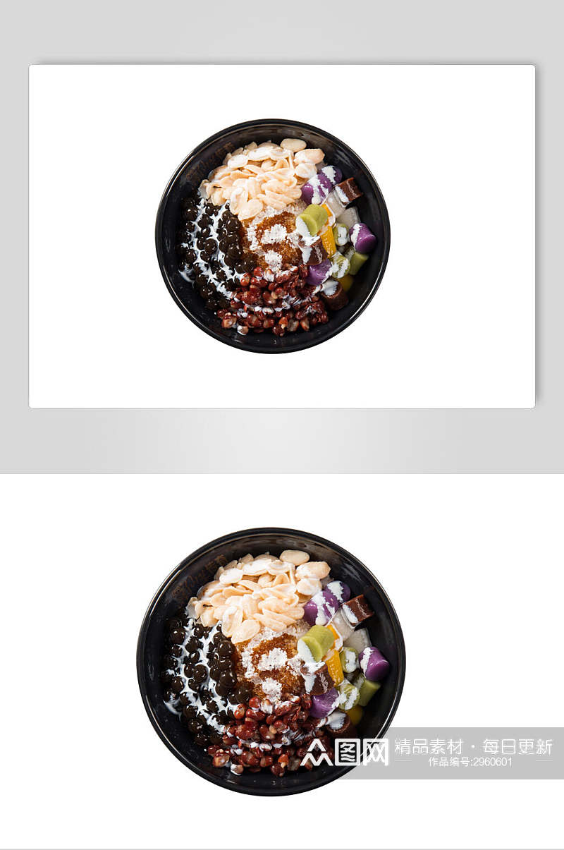 精品美味芋圆食品摄影图片素材
