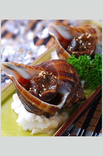 花螺海鲜生鲜餐饮食物图片
