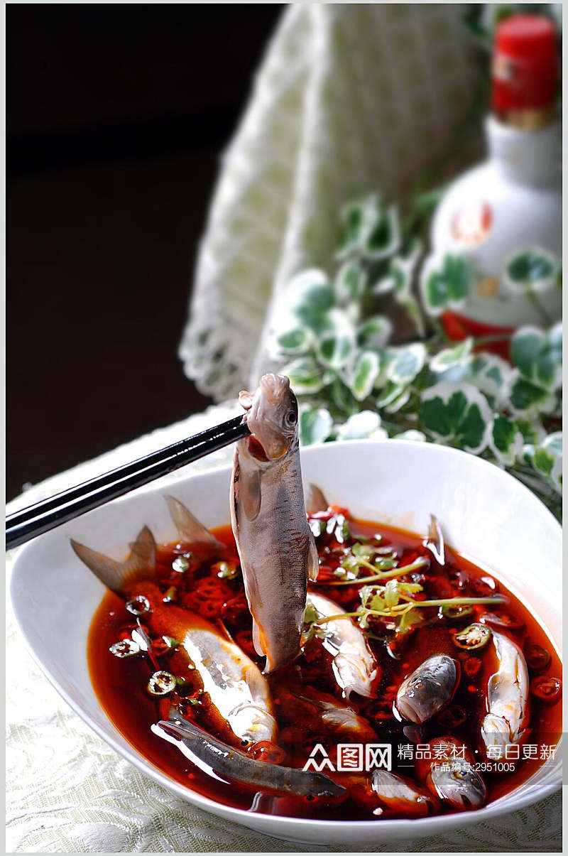 香辣美味鱼海鲜生鲜餐饮食物图片素材