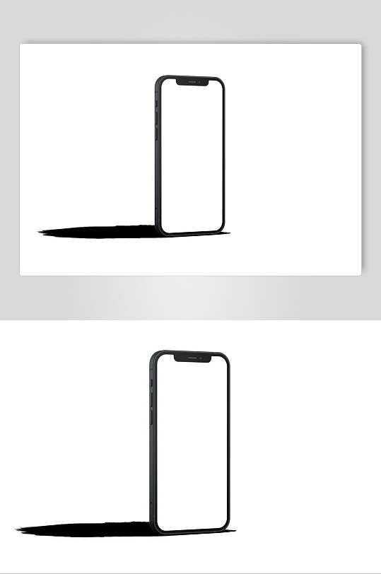 办公用品手机屏幕设计贴图样机