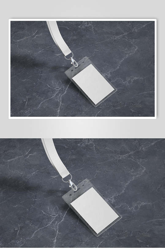 白色工作挂牌展示样机