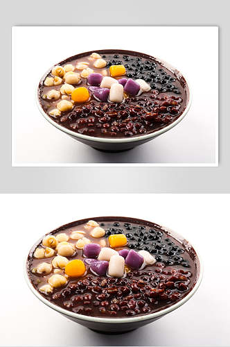 招牌芋圆甜品食品摄影图片