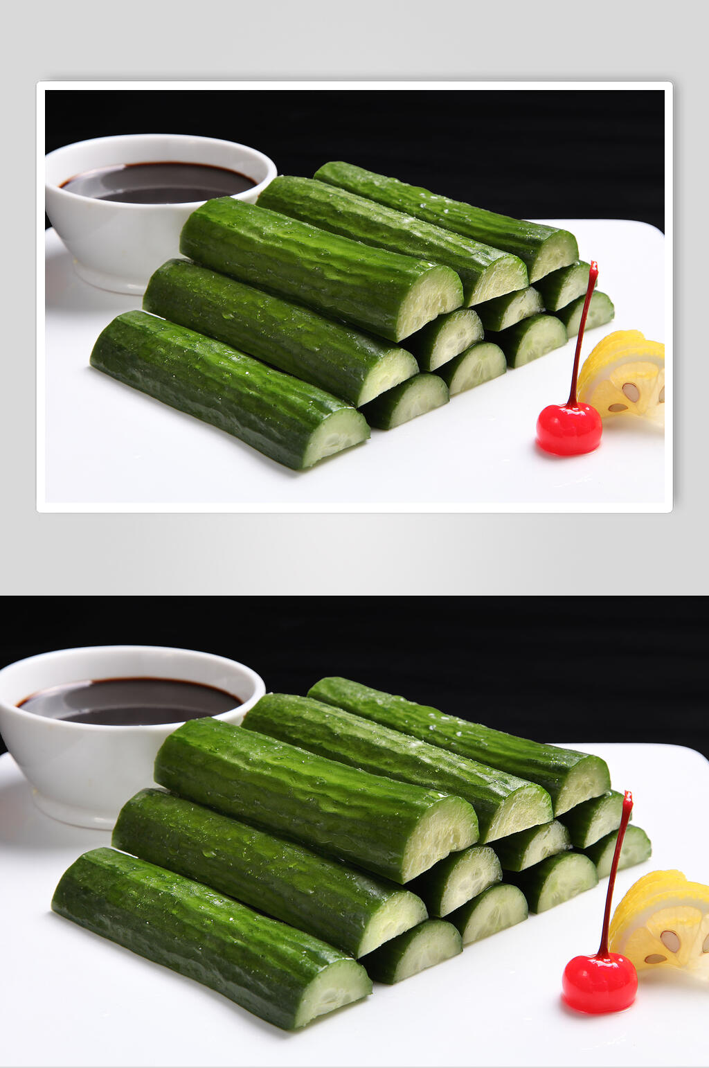 黄瓜凉菜素材冷拼图片素材