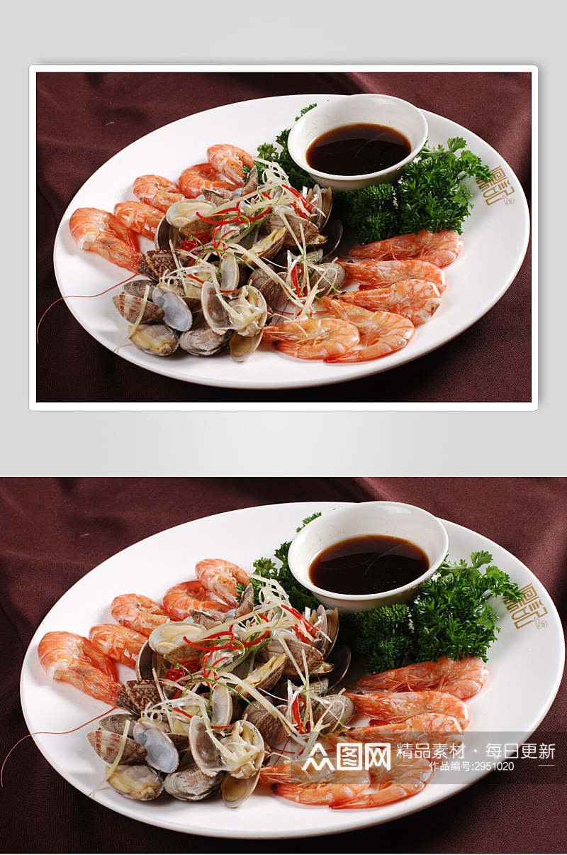 美味酱汁海鲜生鲜餐饮食物图片素材