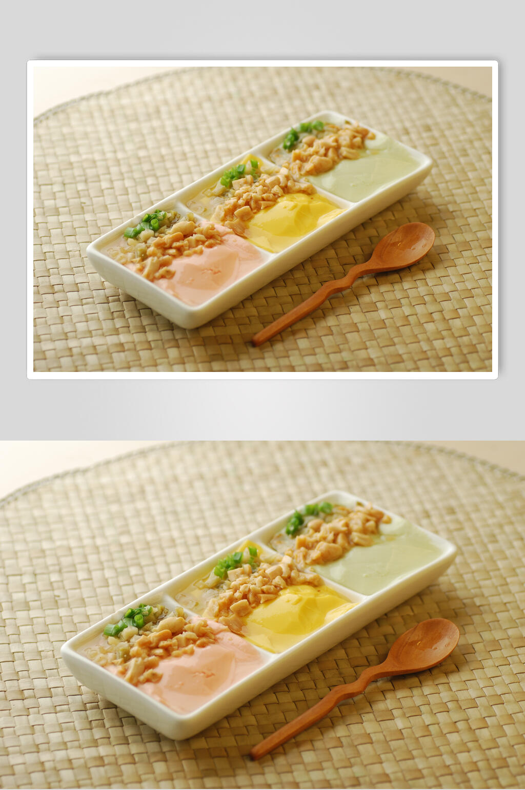 清新美味豆花甜品高清图片素材