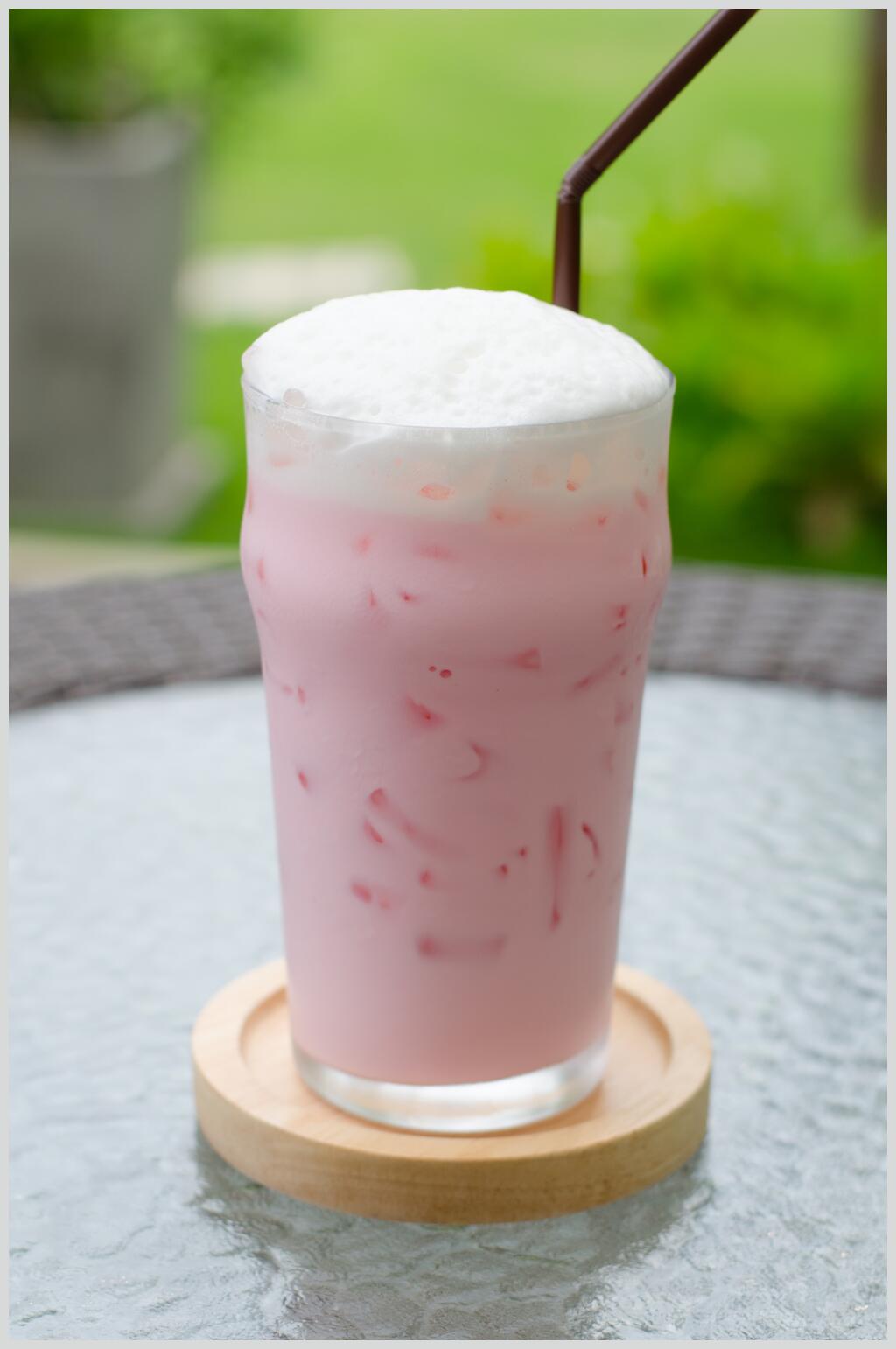 奶昔果汁夏日清凉摄影图素材