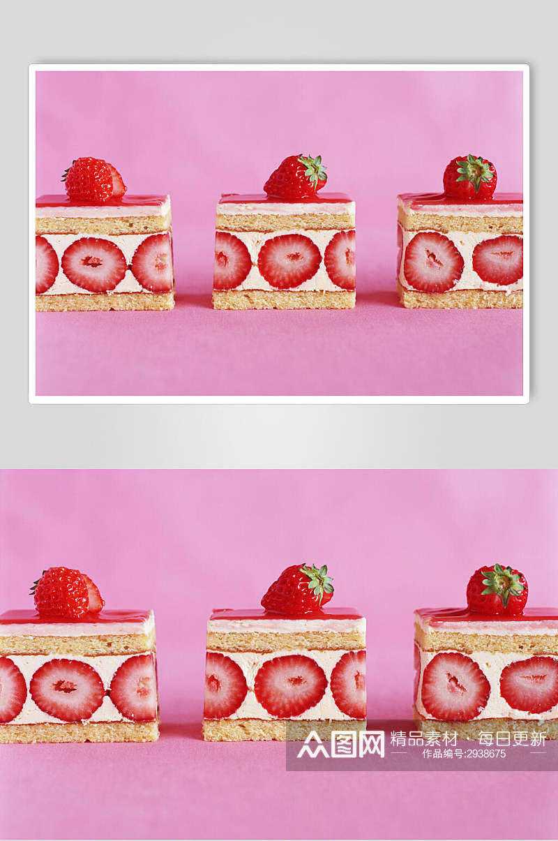 清新创意水果糕点食品图片素材